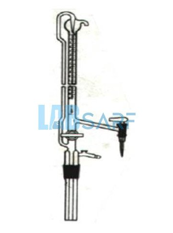 Tek Teflon(PTFE)Musluklu Şeffaf Otomatik Büret